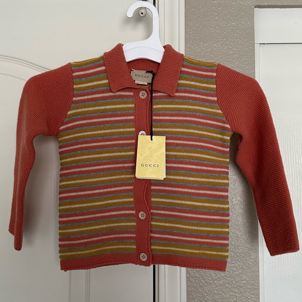Gucci Kids Multicolor Striped Button Down Shirt